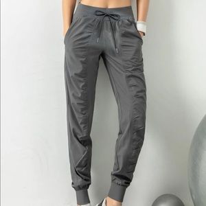 Gray joggers